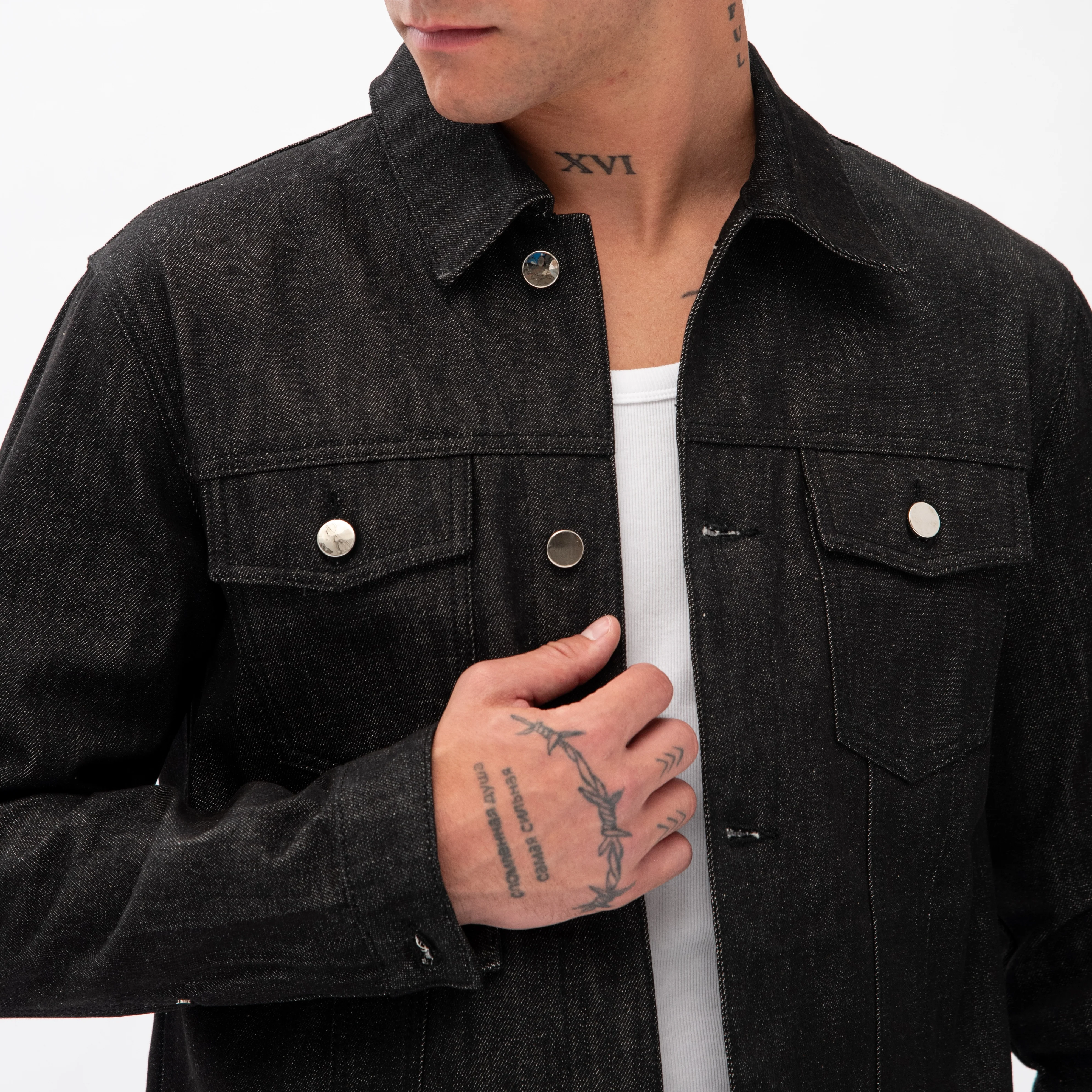 THE SIGNATURE DENIM TOP - Image 2